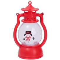 Lampion Led Bałwanek Świecznik Ozdoba Świąteczna Dekoracja Latarenka