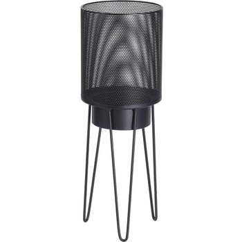 Lampion metalowy HOME STYLING COLLECTION, czarny, 14x14x28 cm - Home Styling Collection