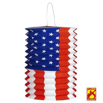 Lampion Usa 16 Cm X 28 Cm - Widmann