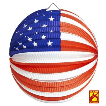 Lampion Usa 25 Cm - Widmann