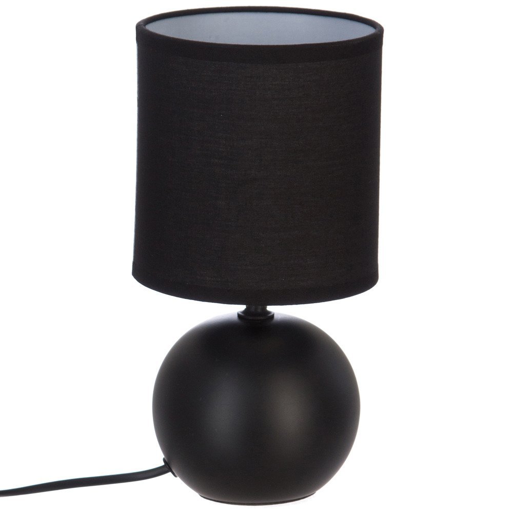 Zdjęcia - Lampa stołowa Lampka ATMOSPHERA, czarny, 25x13 cm