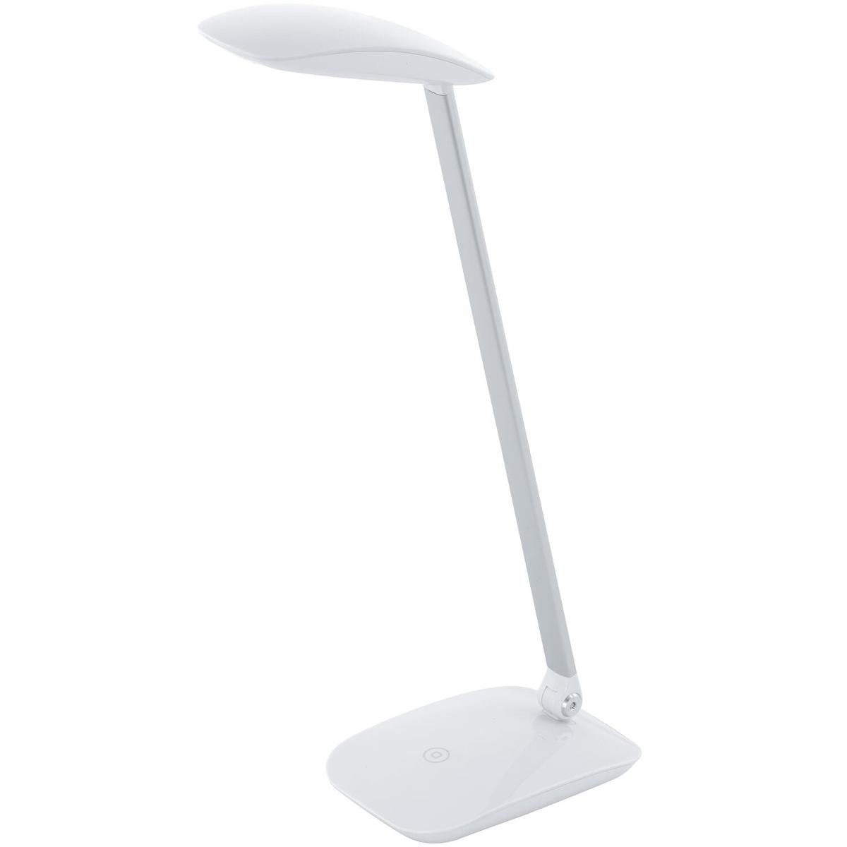 Lampka biurkowa EGLO Cajero 95695, LED, biała