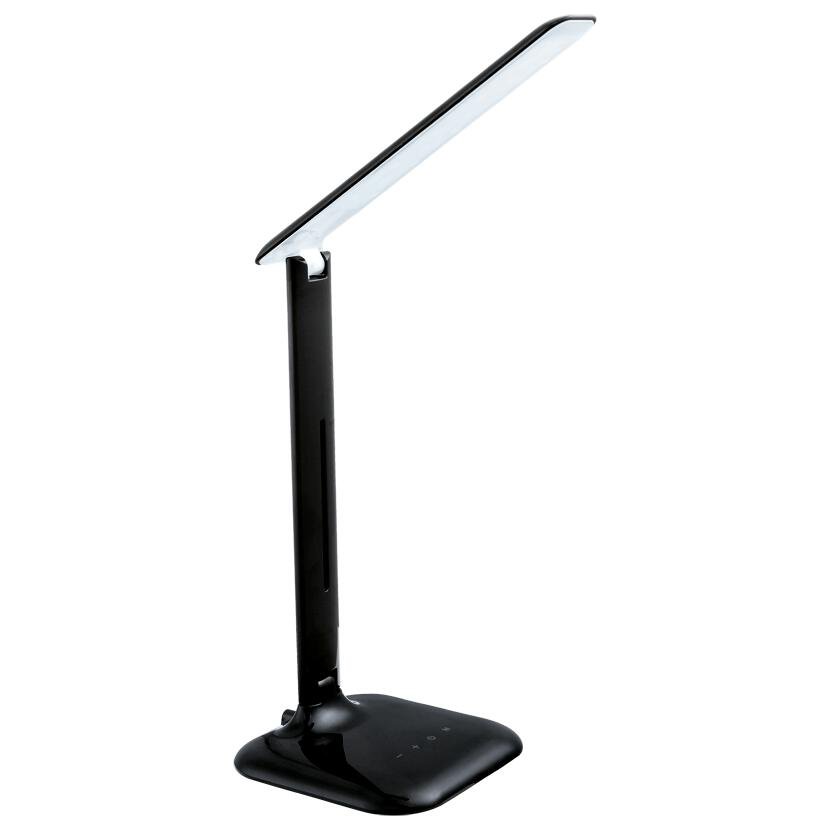 Lampka biurkowa EGLO Caupo 93966, LED 3000K, czarna