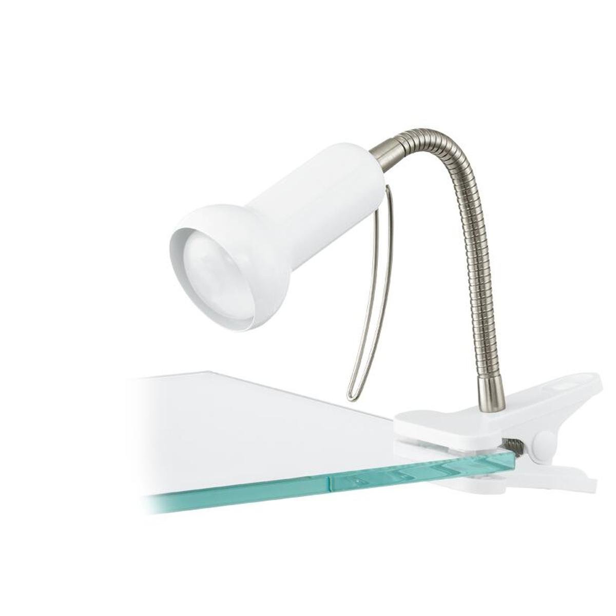 Lampka biurkowa EGLO Fabio 81262, E14, biała