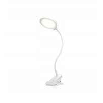 LAMPKA BIURKOWA LED 5W KIM BIAŁA Z KLIPSEM
