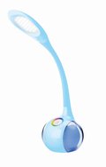 Lampka biurkowa LED niebieska z funkcją lampki nocnej PLATINET PDL20BL, 7W, barwa biała chłodna&nbsp;-&nbsp;PLATINET