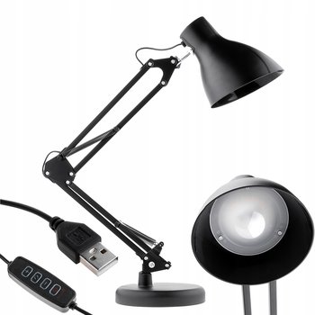Lampka Biurkowa Szkolna LED CCT USB Kreślarska - LUMILED