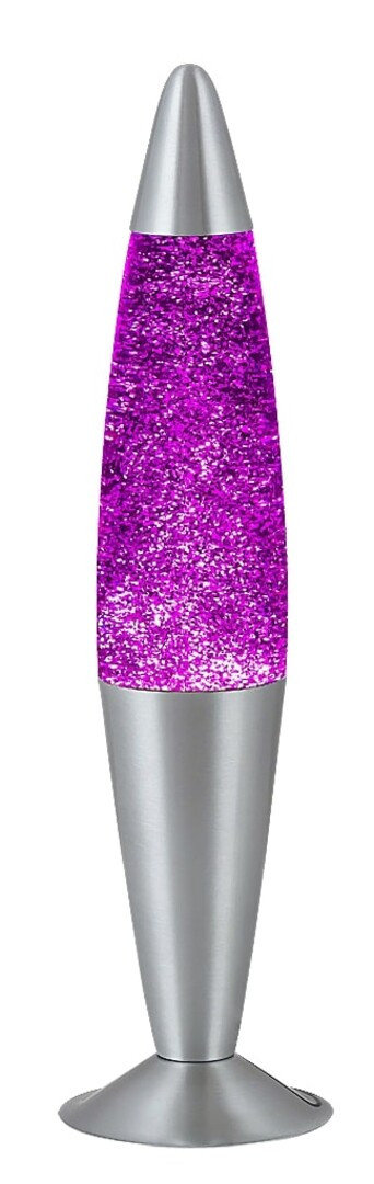 Lampka dekoracyjna lawa fioletowa E14 Glitter 4115 Rabalux-Zdjęcie-0