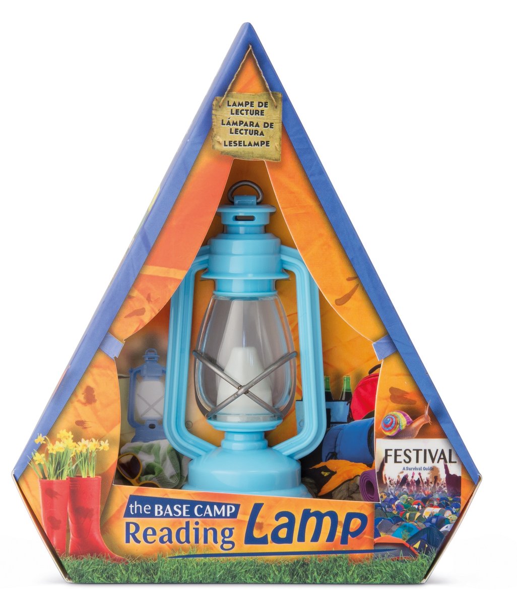 Фото - Настільна лампа CAMP Lampka do czytania książek, niebieska 