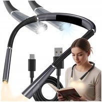 Lampka do czytania szycia na szyję LED bezprzewodowa USB