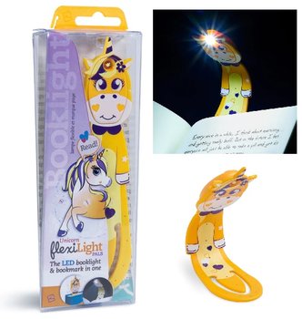 Lampka do książki, Jednorożec żółty, Flexilight PALS - Thinking Gifts
