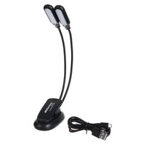 Lampka do pulpitu LED Millenium Duo Head Akku Flex Light z baterią Inny producent