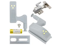 Lampka Do Szafki Szafy Na Zawiasy Led +Bateria