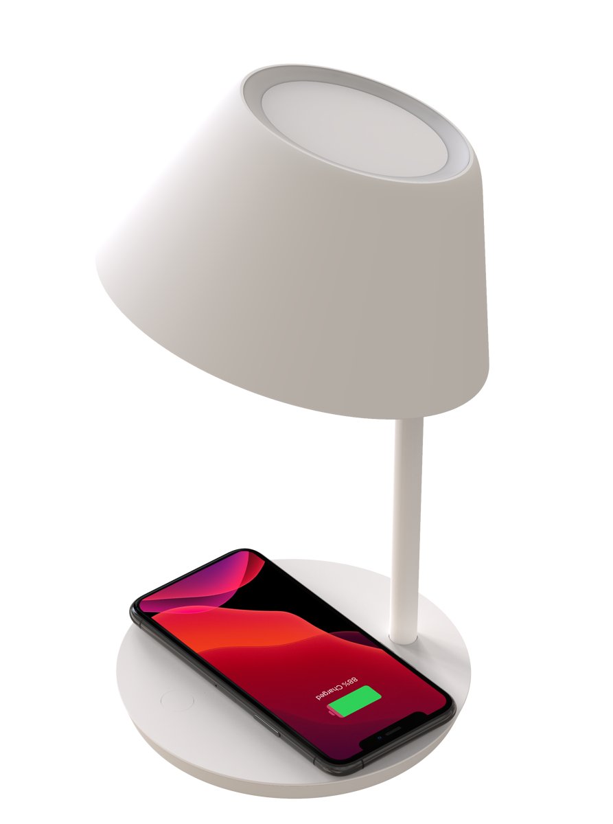 Lampka inteligentna YEELIGHT Staria Pro QI, biała, 22 W