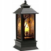 LAMPKA LAMPION LATARNIA LED HALLOWEEN ŚWIECĄCA OZDOBA DEKORACJA NA BATERIE