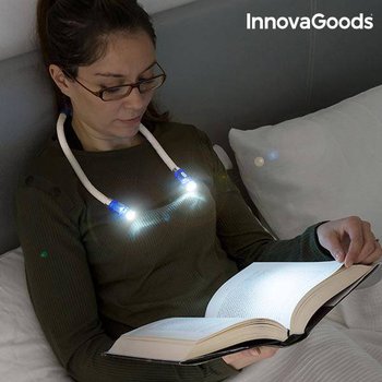 Lampka LED do czytania na szyję InnovaGoods - InnovaGoods