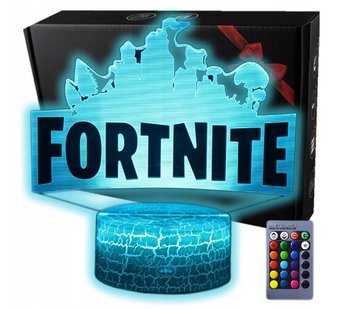 Lampka Led Dziecko Fortnite Podświetlany 3D Logo - Inny producent