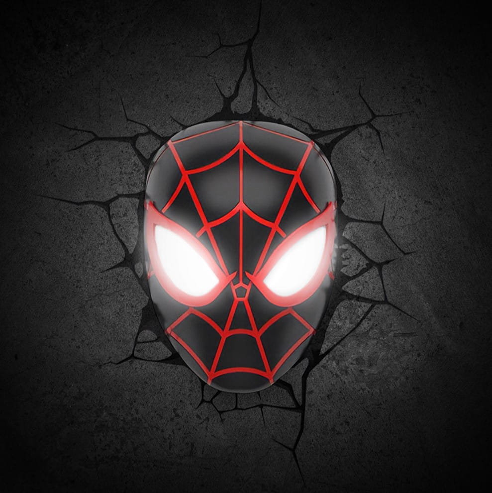 Zdjęcia - Żyrandol / lampa MARVEL Lampka  Spider-Man Miles Morales 3D 