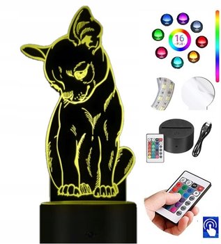 Lampka Na Biurko Chihuahua 16Kolorów Led Plexido - Plexido