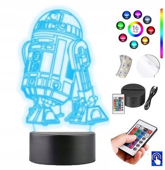 Lampka na biurko Droid R2-D2 16kolorów LED PLEXIDO - Plexido
