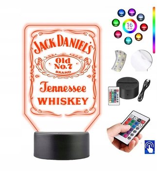 Lampka na biurko Jack Daniels 16kol. LED PLEXIDO - Plexido