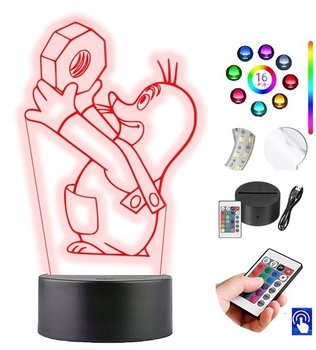 Lampka na biurko Krecik Ajuu 16kolorów LED PLEXIDO - Plexido