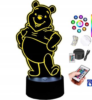 Lampka na biurko KubuĹ› Puchatek 16Kol. LED PLEXIDO - Plexido