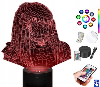 Lampka na biurko Predator 16 kolorów LED PLEXIDO - Plexido