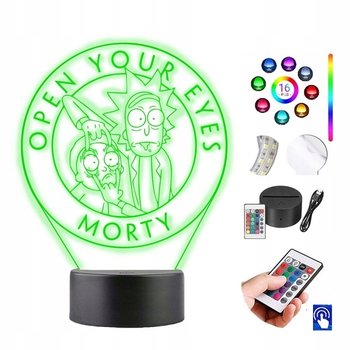 Lampka na biurko Rick And Morty 16kol. LED PLEXIDO - Plexido