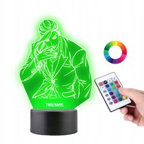 Lampka na Biurko Statuetka Led Gra Valorant Sova