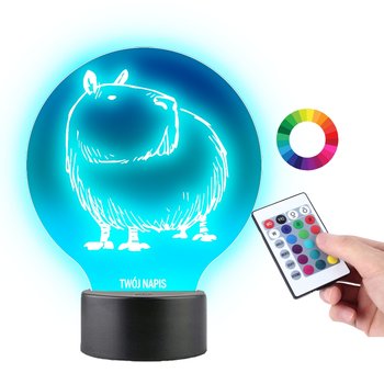 Lampka na Biurko Statuetka Led Kapibara Gryzoń - Plexido