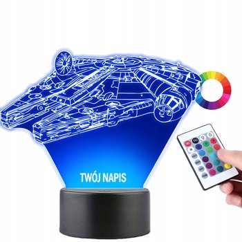 Lampka na Biurko Statuetka Led Myśliwiec Star Wars - Plexido