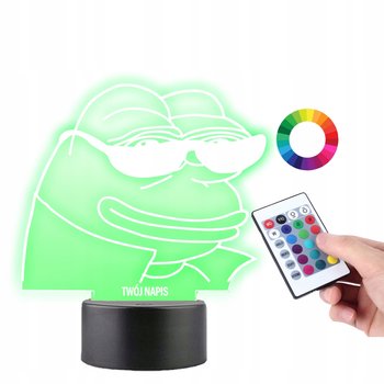 Lampka na Biurko Statuetka Plexido Żaba Pepe Mem - Plexido