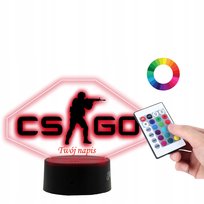 Lampka Na Biurko UV Counter-Strike CS Go PLEXIDO