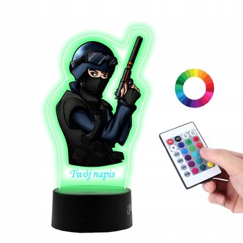 Lampka Na Biurko UV Counter-Strike CS Go PLEXIDO - Plexido