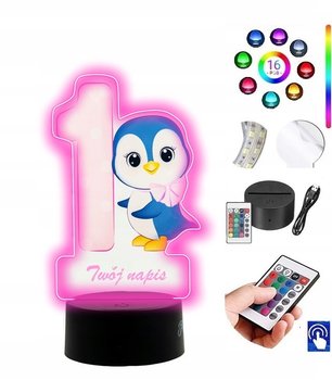 Lampka na biurko UV Roczek Urodziny LED PLEXIDO - Plexido