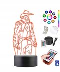 Lampka Na Biurko Valorant Cypher 16 Kolorów Led Plexido - Plexido