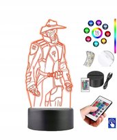 Lampka Na Biurko Valorant Cypher 16 Kolorów Led Plexido