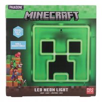 Lampka neonowa LED ścienna Minecraft Creeper - PALADONE Paladone