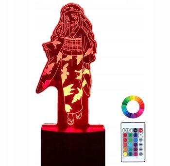 Lampka Nocna 3D Led Demon Slayer Kimetsu Grawer - Plexido