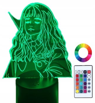 Lampka Nocna 3D Led Harry Potter Hermiona Grawer - Plexido