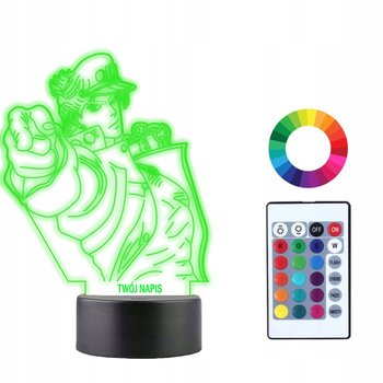Lampka Nocna 3D LED Jojo's Bizzare Adventure - Plexido