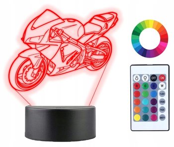 Lampka Nocna 3D Led Motocykl Honda Cbr Grawer - Plexido