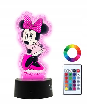 Lampka Nocna 3D LED Myszka Minnie - Plexido