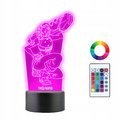 Lampka Nocna 3D LED Raze Valorant Prezent - Plexido