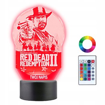 Lampka Nocna 3D LED Red Dead Redemption Prezent - Plexido