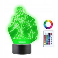 Lampka Nocna 3D Led Sova Valorant Prezent