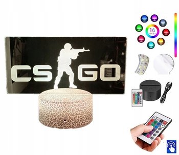 Lampka Nocna Counter Strike CS GO 16 LED PLEXIDO - Plexido