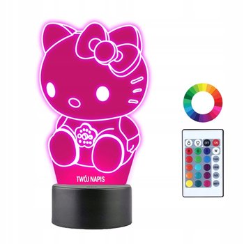 Lampka Nocna Hello Kitty LED RGB Grawer PLEXIDO - Plexido