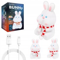 Lampka Nocna Królik Led Rgbww 1.5W